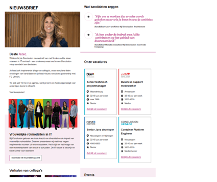 Afbeelding pop-up AMC nieuwsbrief