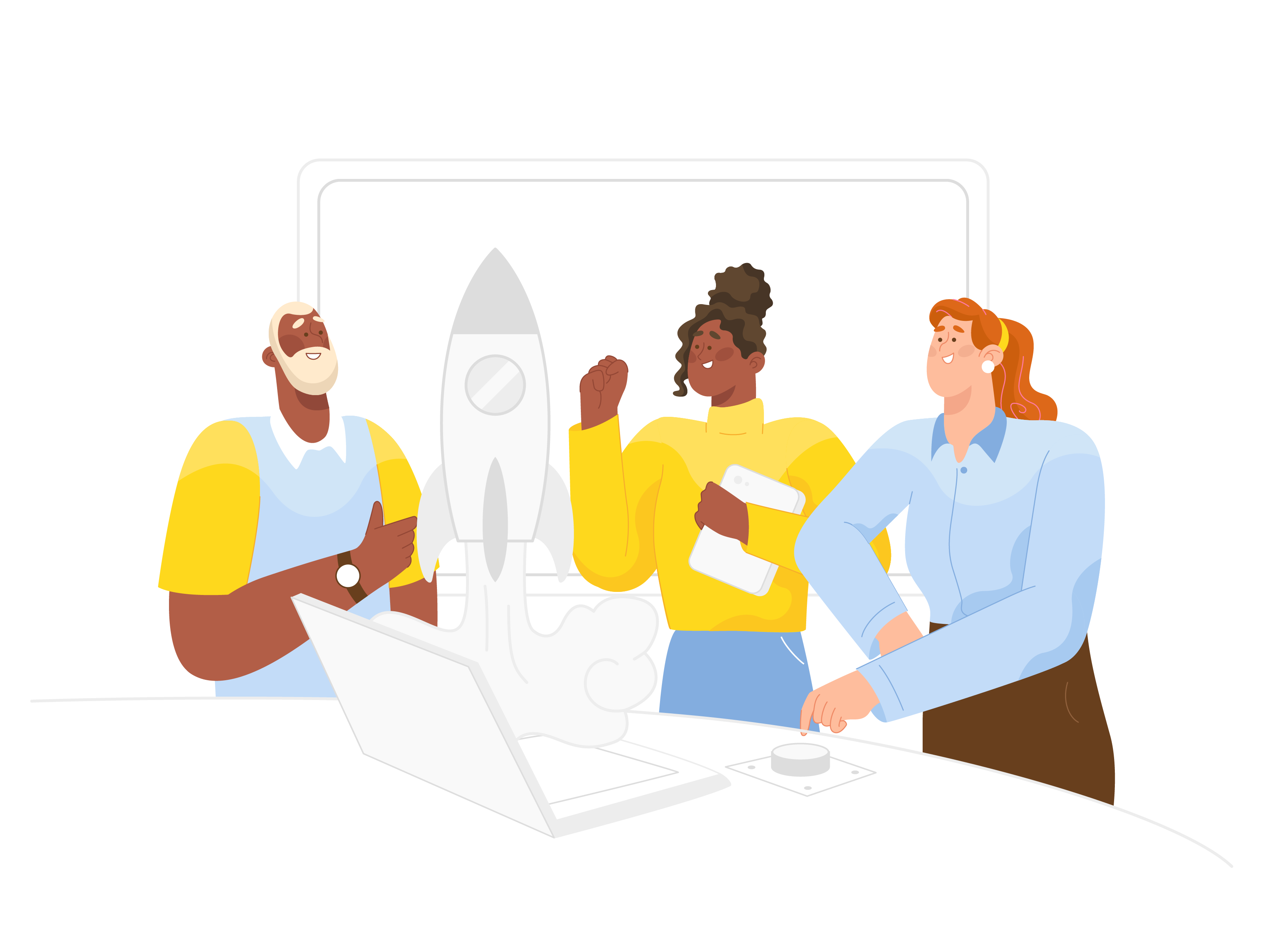 DrawKit Vector Illustration Team Work (6)-1